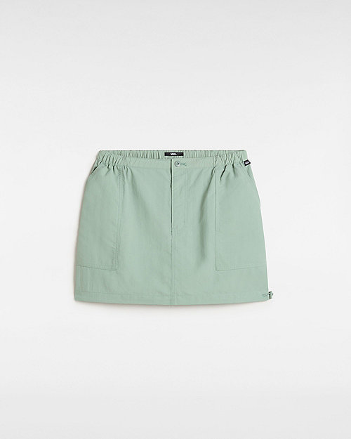 Sukňa Vans Riley Nylon Mini Skirt Zelené | VN000KG6CJL, 0