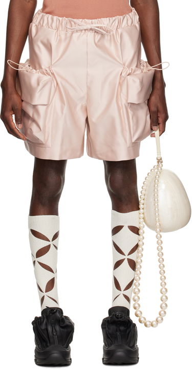 Šortky Simone Rocha Simone Rocha Cargo Flap Shorts Ružová | 4152 1221, 0