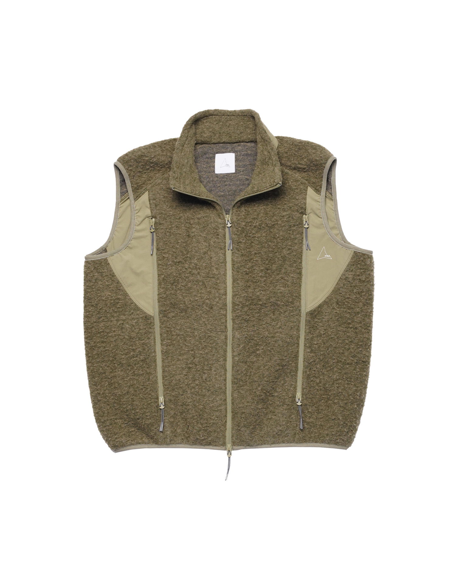 Vesta ROA ROA Polar Fleece Vest Zelené | RBMW062FA44-GRN0025, 0