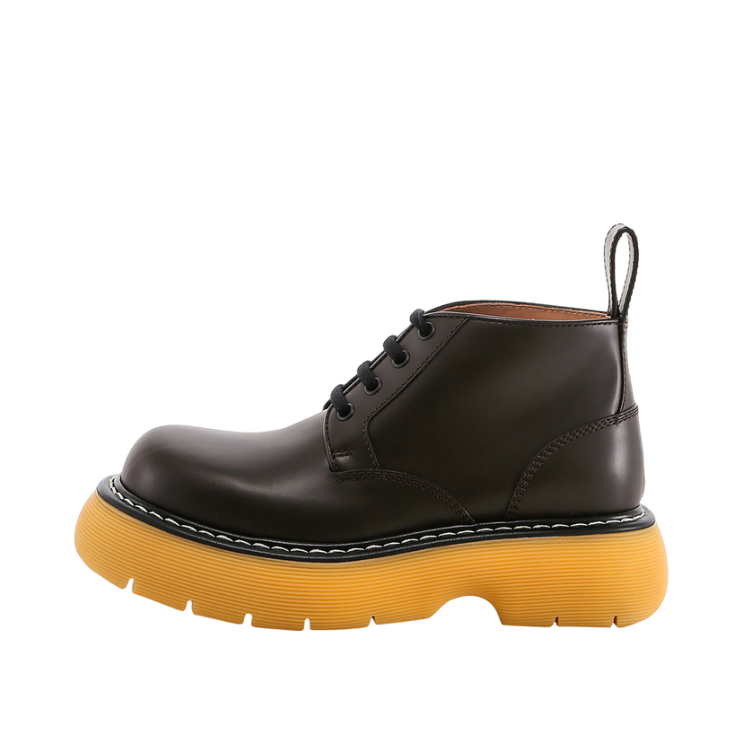 Tenisky a topánky Bottega Veneta Leather Ankle Boots Hnedá | 651406V00H02062