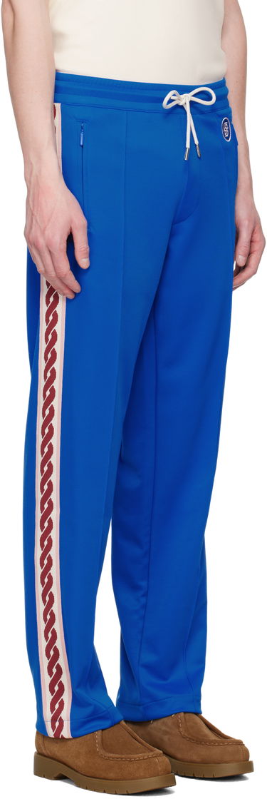 Tepláky Drôle de Monsieur Drole De Monsieur 'Le Track Pants Tresse' Track Pants Modrá | G-SP007-PL135-BE, 1