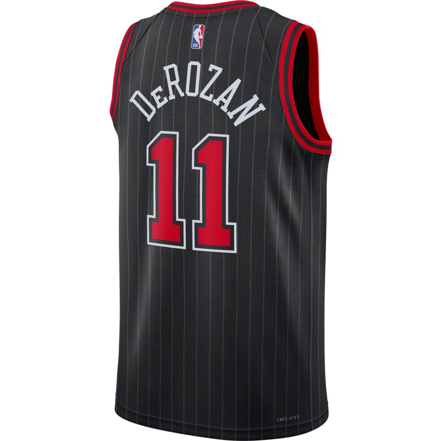 Dres Jordan Dri-FIT NBA DeRozan Demar Chicago Bulls Statement Edition 2022 Swingman Jersey Čierna | DO9521-010, 1