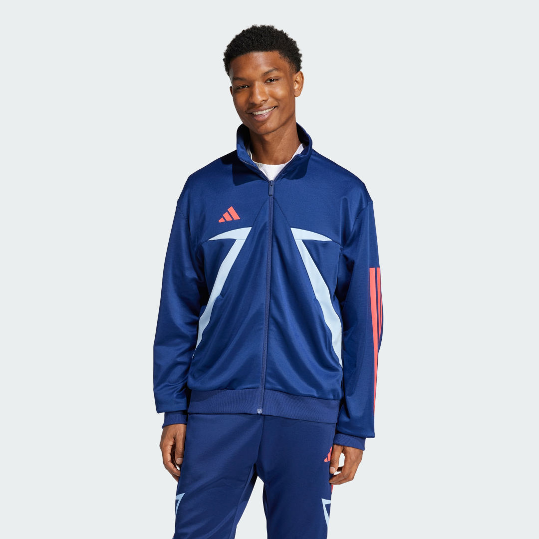 Vetrovka adidas Performance House of Tiro Nations Pack Track Jacket Modrá | JC8036, 0