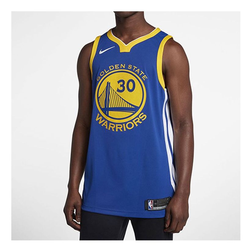 Dres Nike Stephen Curry Icon Edition Authentic Golden State Warriors Jersey Modrá | AV2643-496