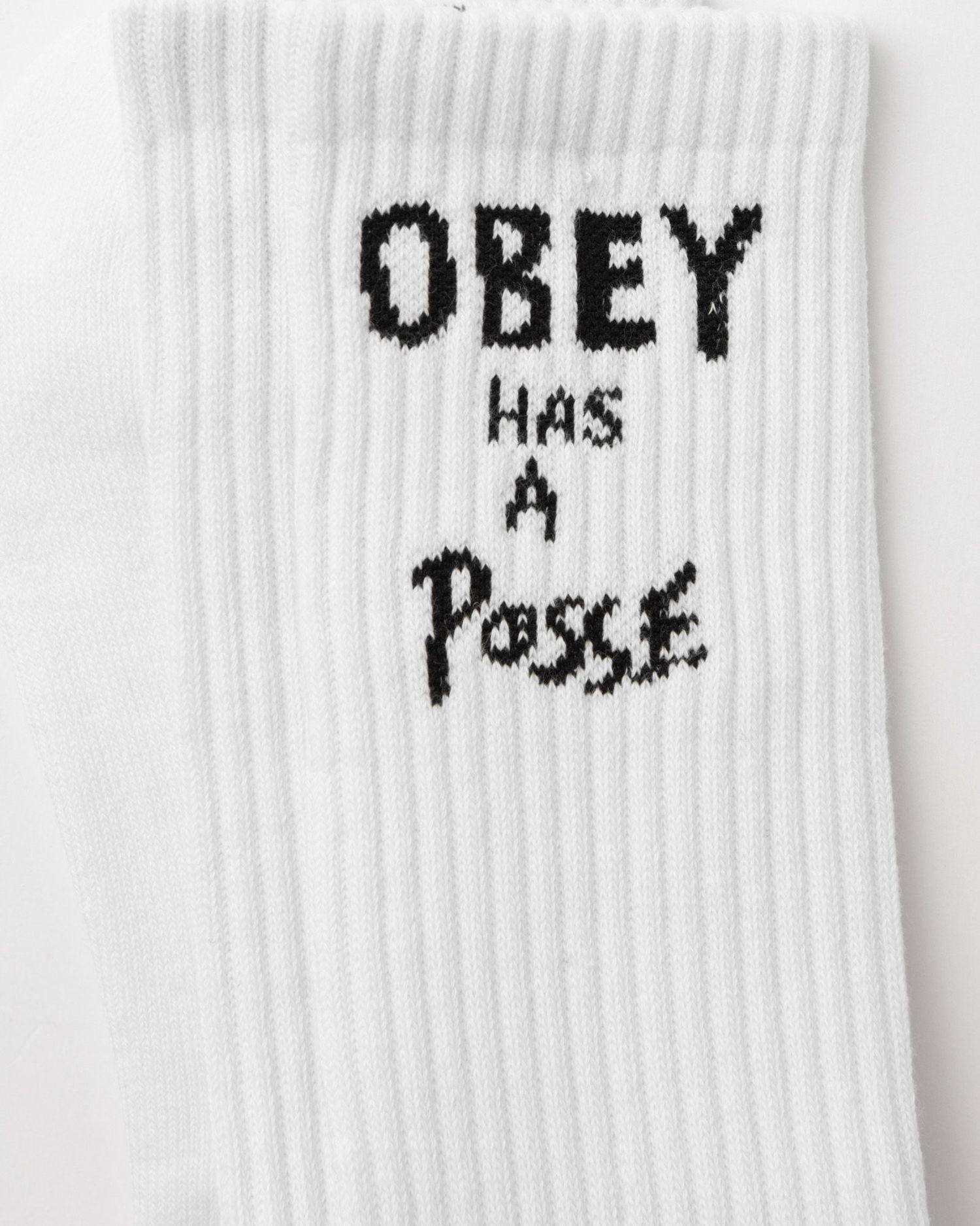 Ponožky OBEY Has A Posse Socks Biela | 100260187-WHT, 1