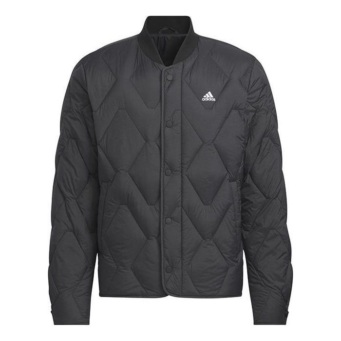Prešívaná bunda adidas Originals Regular Varsity Down Jacket Čierna | IW0775, 0