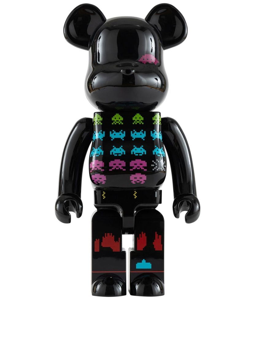 Zberateľské Medicom Toy Space Invaders Be@rbrick figure - Black Čierna | MEDI003818503342