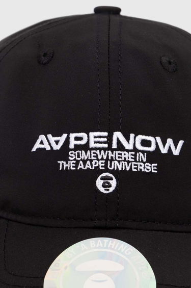 Šiltovka AAPE by A Bathing Ape AAPE Cap with Applique Čierna | AAPCPM5255XXM, 1