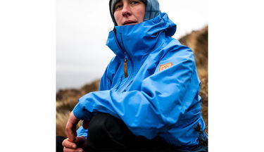 Bunda FJÄLLRÄVEN Keb GTX Hooded Jacket Modrá | F14500177-525, 3