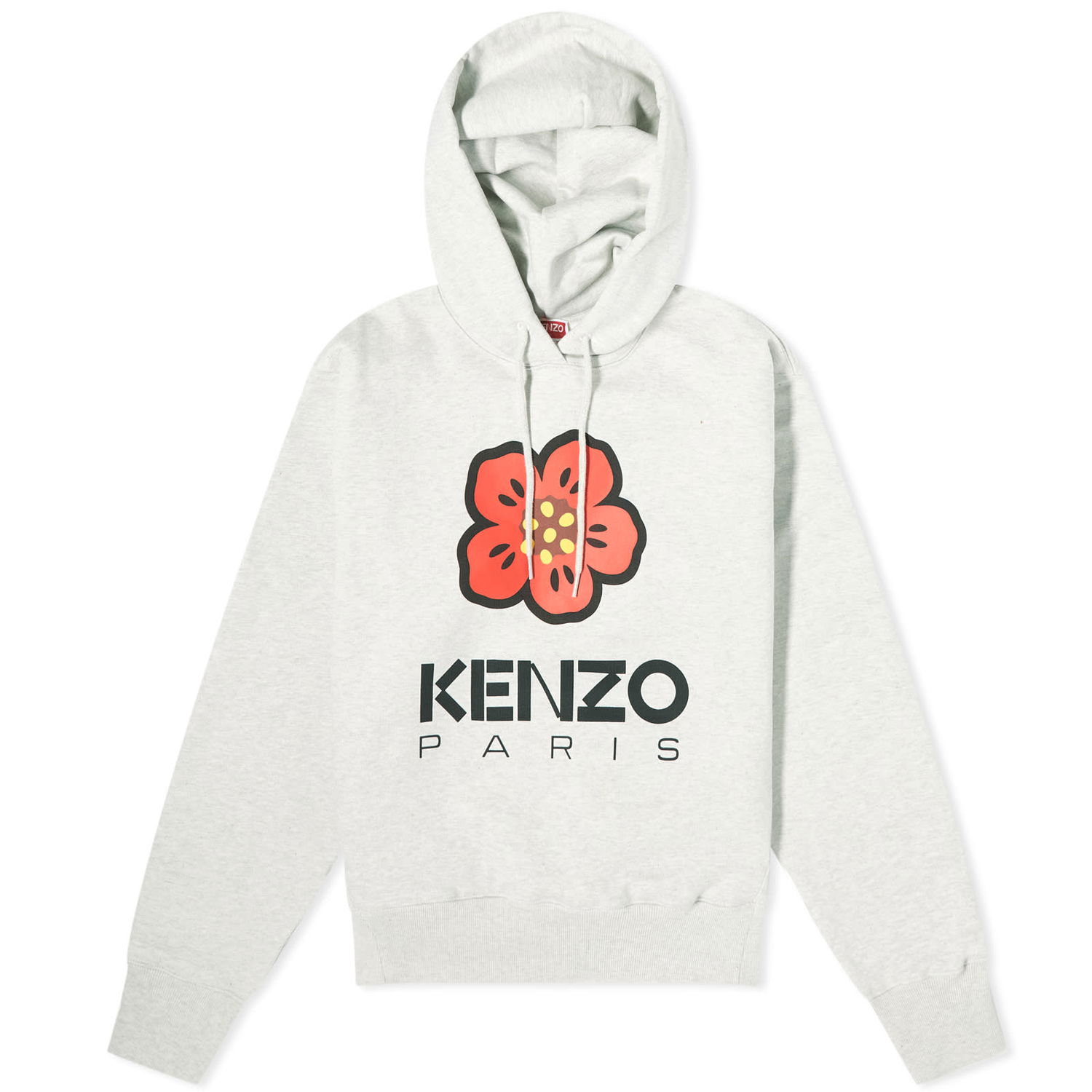 Mikina KENZO Large Flower Logo Classic Hoodie Šedá | FD62SW0634ME-93, 0