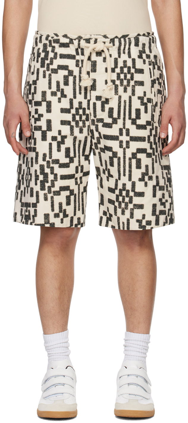 Šortky ISABEL MARANT Pelian Denim Shorts Béžová | 24PSH0118HA-B1C06H, 0