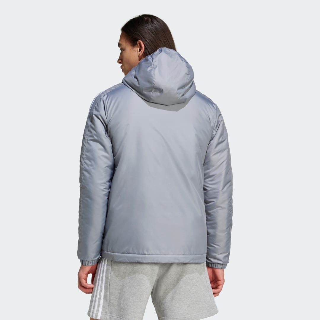 Essentials 3-Stripes Insulated Hooded