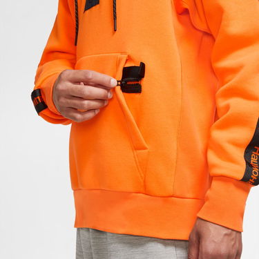Mikina Nike Team 31 Courtside 1/2 Zip Sweatshirt Oranžová | CN0063-886, 1