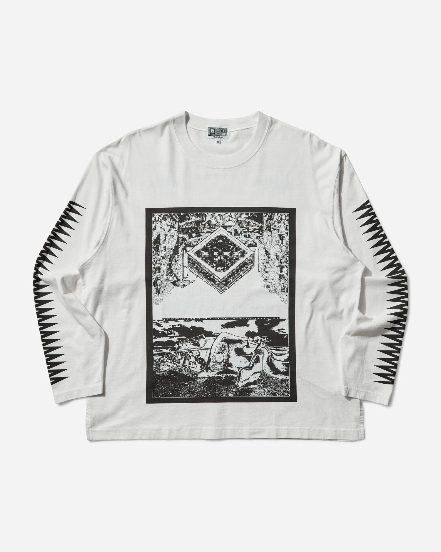 Tričko Cav Empt Century Cameo Longsleeve T-Shirt Biela | CES28LT03 WHITE, 1