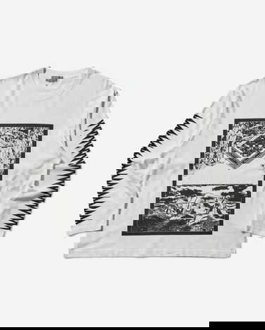 Tričko Cav Empt Century Cameo Longsleeve T-Shirt Biela | CES28LT03 WHITE, 1