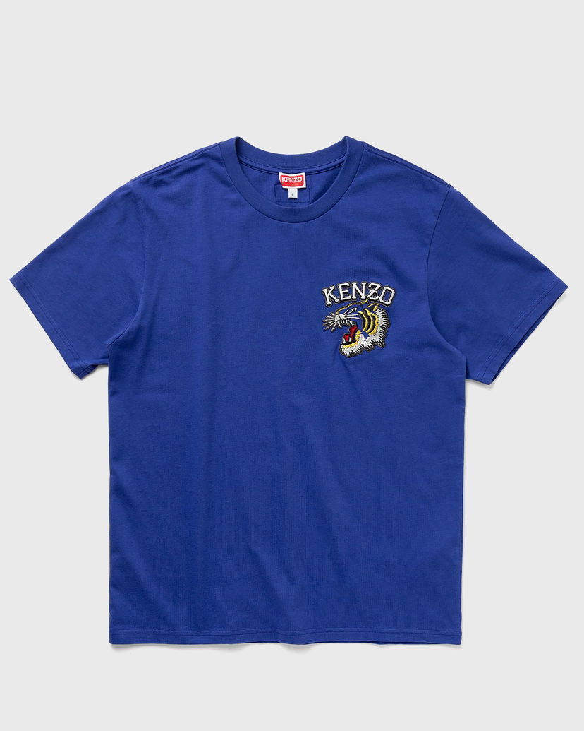 Tričko KENZO TIGER VARSITY SLIM TEE Modrá | FE55TS1864SG.75