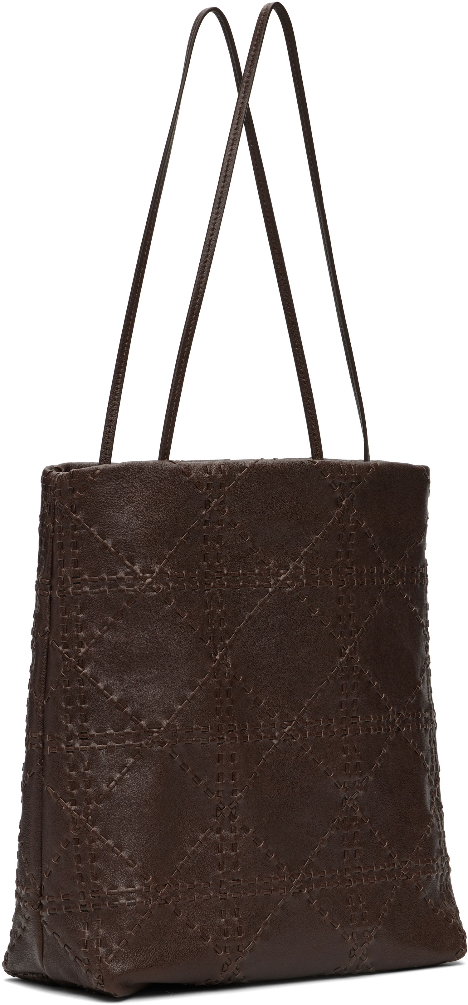Tote bag The Row The Row Lilou Woven Tote Bag Hnedá | W1834-L616, 1