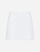 Quilted Jacquard Miniskirt