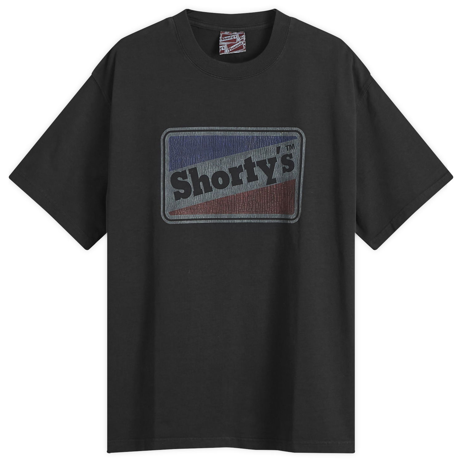 Tričko Pleasures Box Logo Heavyweight T-Shirt Čierna | P24F002-BLK, 0