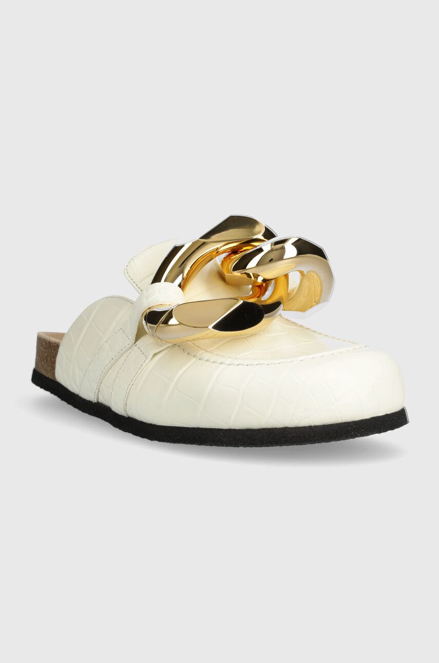 Tenisky a topánky JW Anderson Chain Loafer Mules Biela | ANW35004E.101, 1