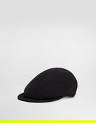 Dolce & Gabbana Wool Crepe Cap With DG Coin