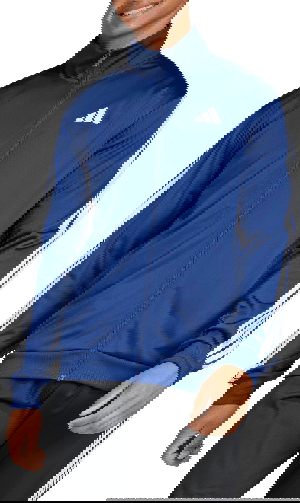 Bunda adidas Originals Dayready Full-Zip Tracktop Modrá | ji8817, 1