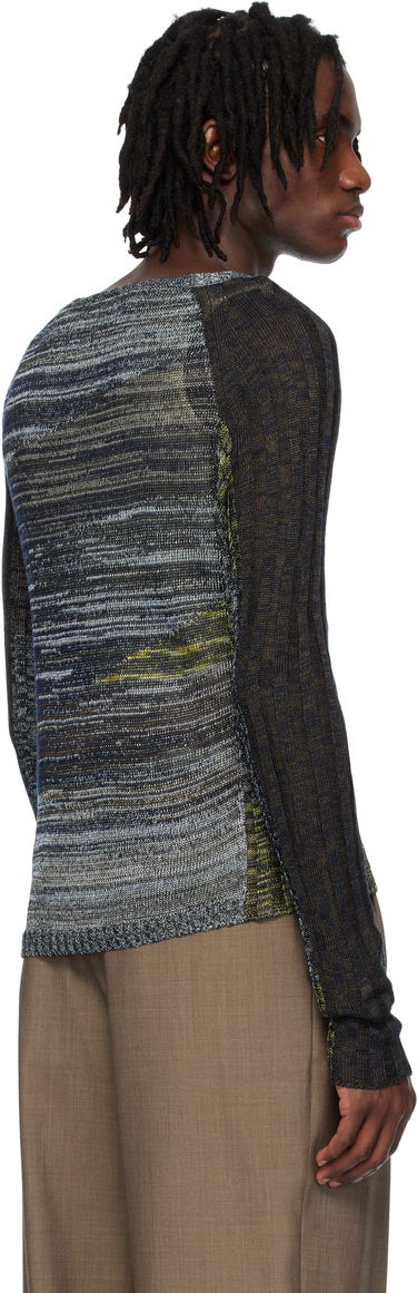 Sveter Eckhaus Latta Eckhaus Latta Symphony Knit Sweater Rôznofarebný | 8021-EL-PS25-C - CAVERN, 2