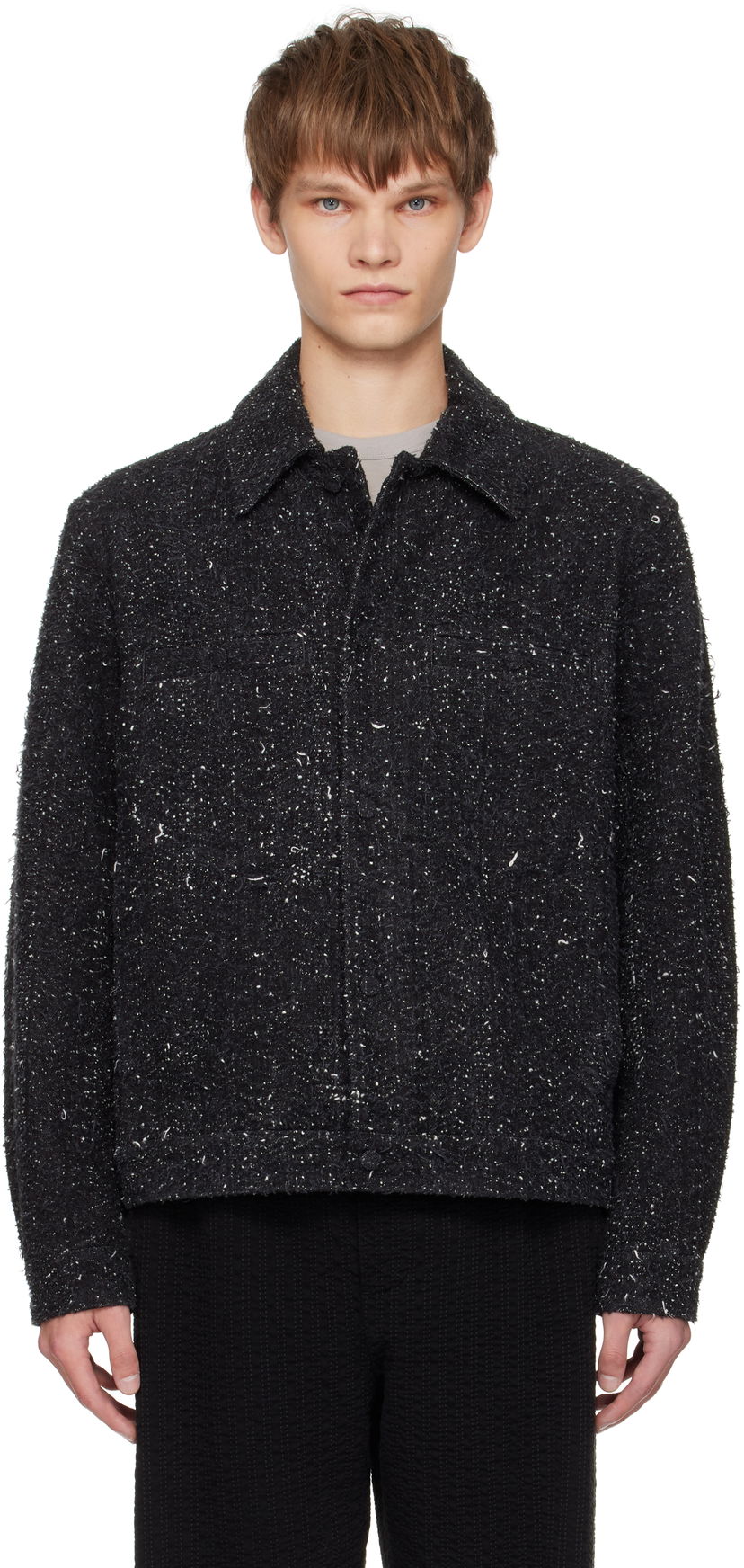 Bunda Craig Green Craig Green Towel Denim Jacket Čierna | CGAW25CWOJKT74