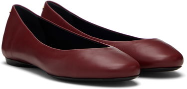 Tenisky a topánky LANVIN 'The Ballerina' Flats Vínová | FW-BAGA0H-NAPA-H25, 3