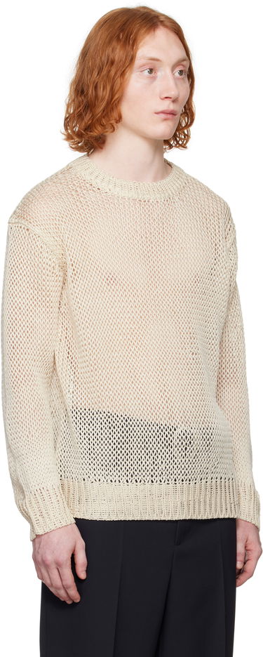Sveter Jil Sander Jil Sander Crew-Neck Sweater Béžová | J22GP0233_J16135, 1