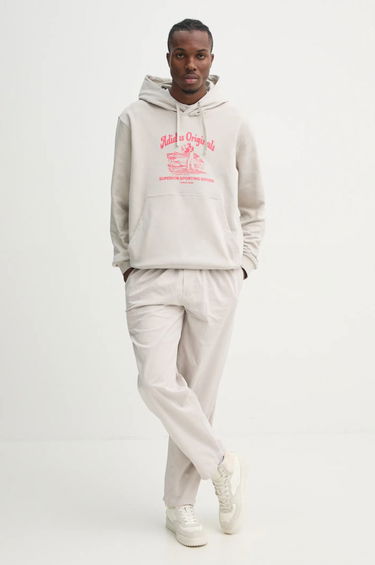 Nohavice adidas Originals Cotton Chino Pants Béžová | JD0673, 1