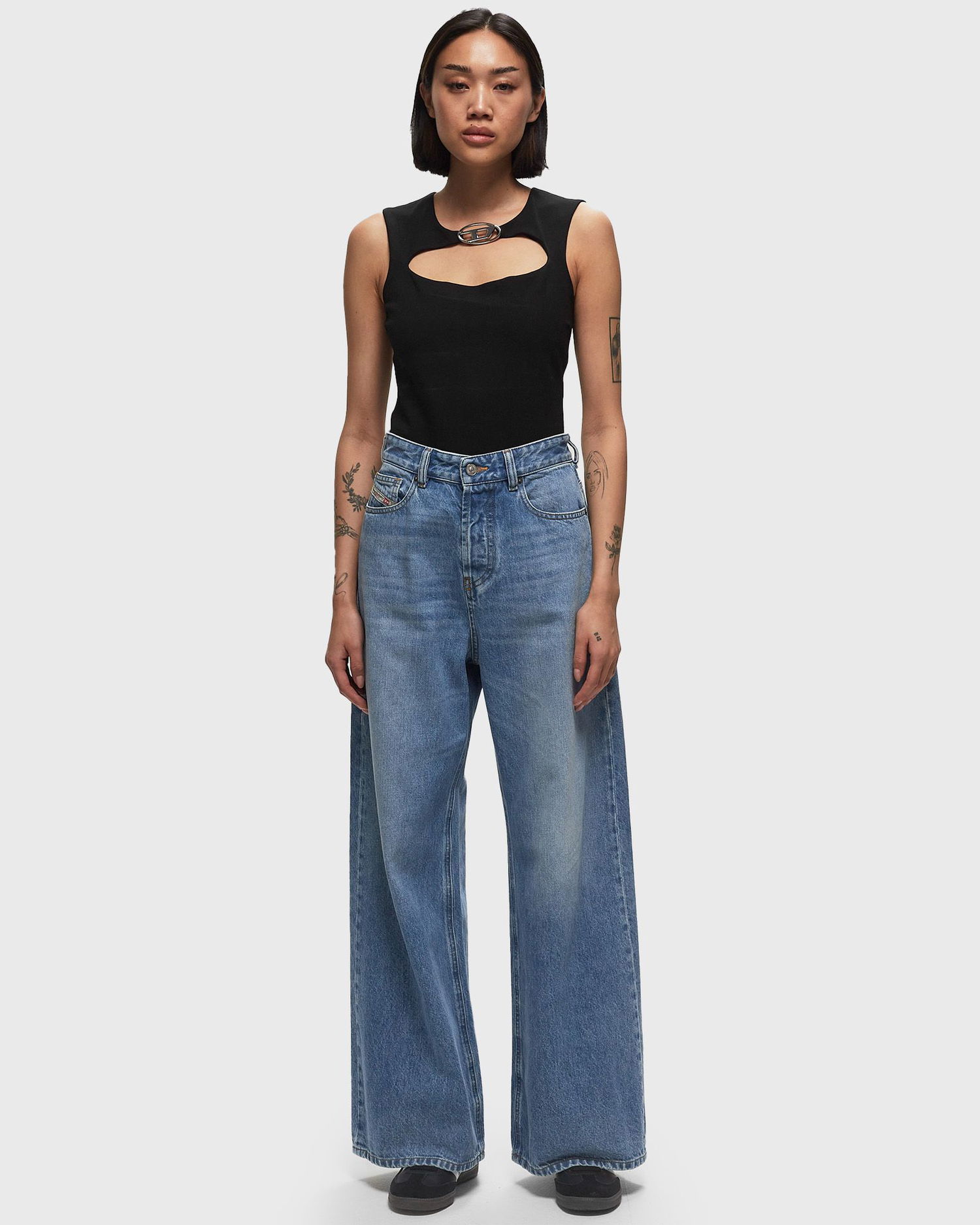 Tielko Diesel T-Reams Tank Top Čierna | A12066 0JASB, 1