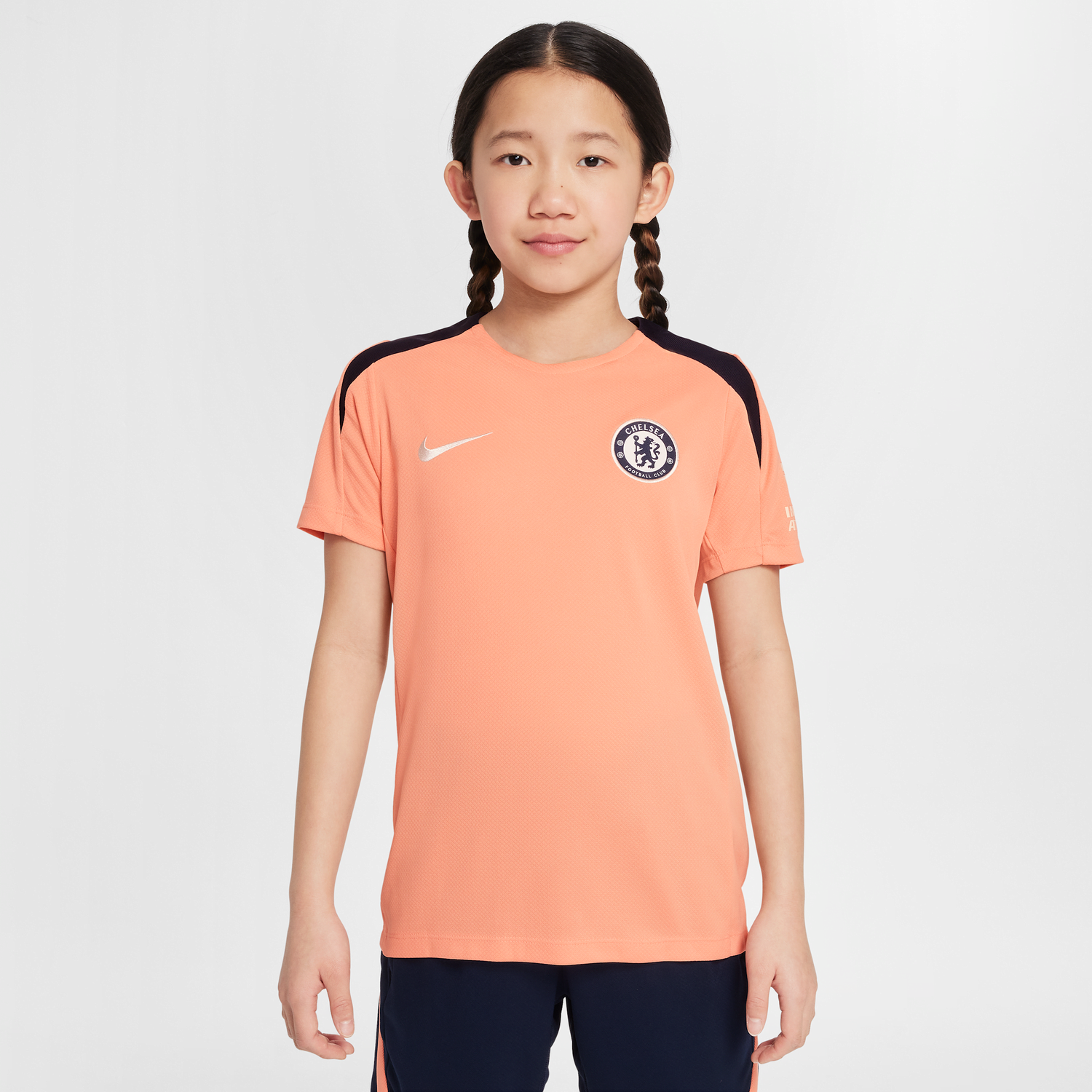 Tričko Nike Chelsea FC Strike Special Edition Dri-FIT Short Sleeve Knit Soccer Top Oranžová | HJ3400-845, 0