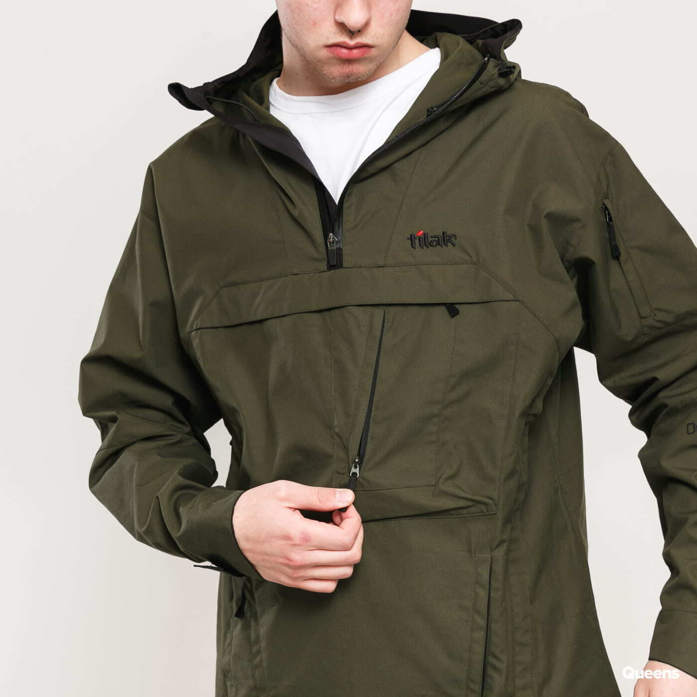 Vetrovka Tilak Ventile Anorak Windbreaker Zelené | 058063, 1