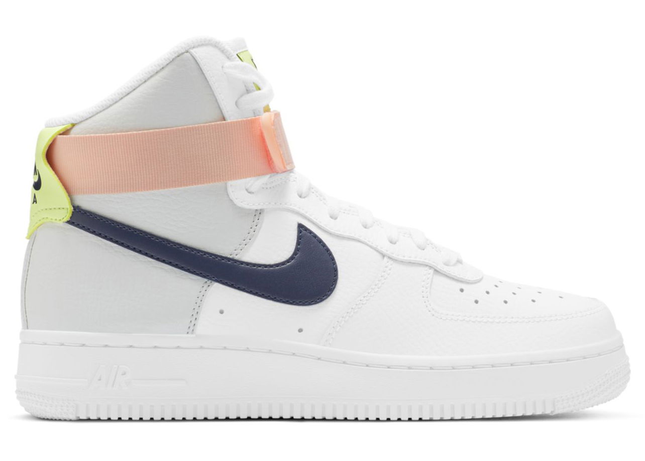 Tenisky a topánky Nike Air Force 1 High Midnight Navy W Biela | 334031-117, 0