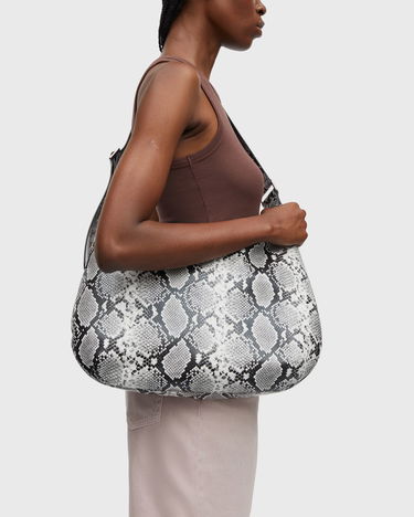 Kabelka Samsoe Samsoe Snakeskin Print Shoulder Bag Rôznofarebný | F25200149-BLACK-WHITE-SNAKE, 1