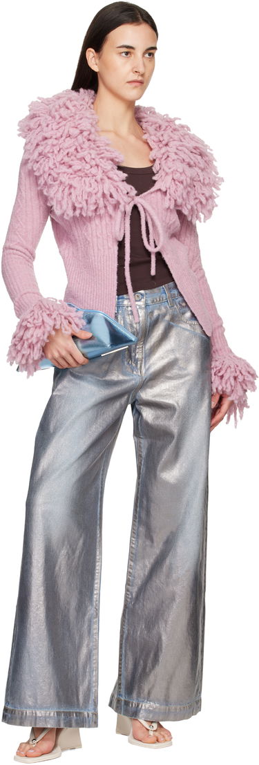 Kabelka The Attico Triangular Metallic '8.30 PM' Oversized Clutch Metalická | 260WAH00001 LBT070AA, 3