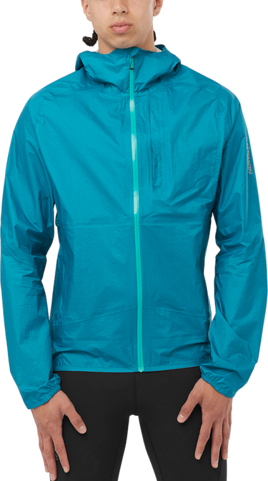 Vetrovka Salomon BONATTI WP JACKET Tyrkysová | lc2192400, 0