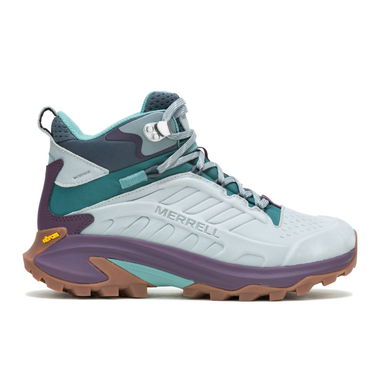 Tenisky a topánky Merrell Moab Speed 2 Leather Mid Waterproof Hiking Boots Modrá | J038222, 1