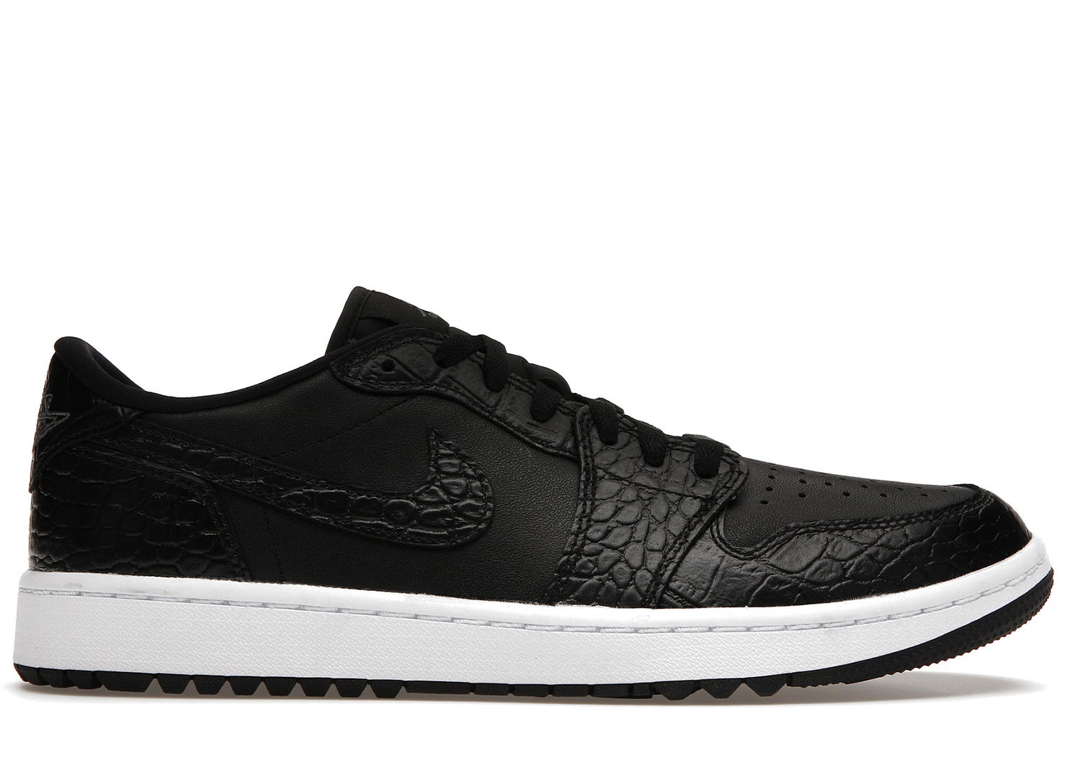Tenisky a topánky Jordan Jordan 1 Retro Low Golf Black Croc Čierna | DD9315-003, 0