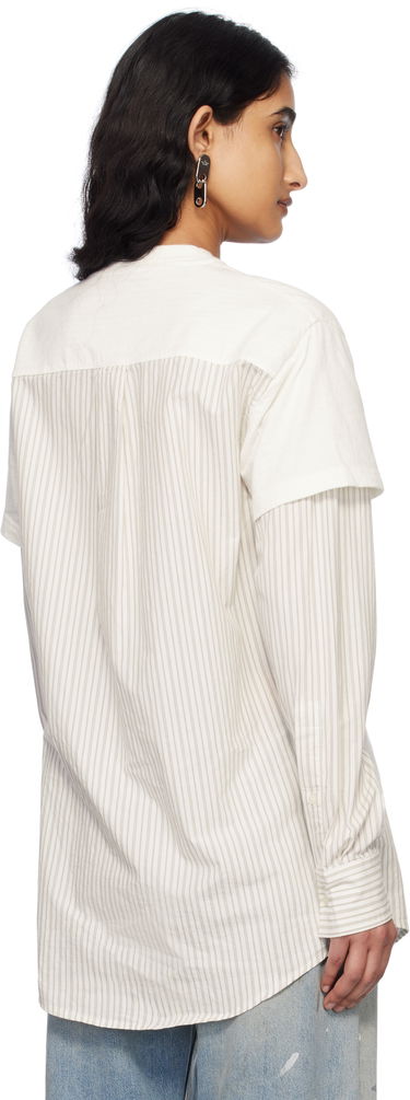 Tričko Acne Studios Acne Studios Layered T-Shirt Biela | AC0730-, 2