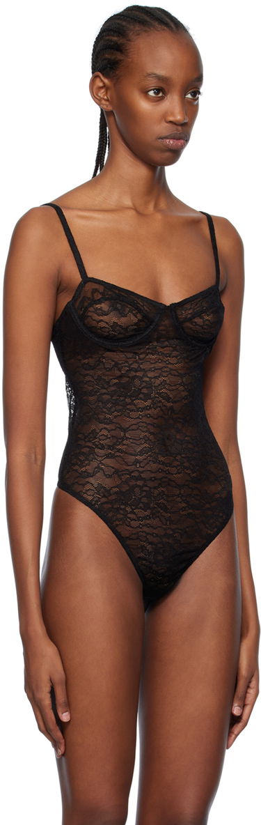 Body Anine Bing ANINE BING Via Lace Bodysuit Čierna | A-10-9265-005, 3