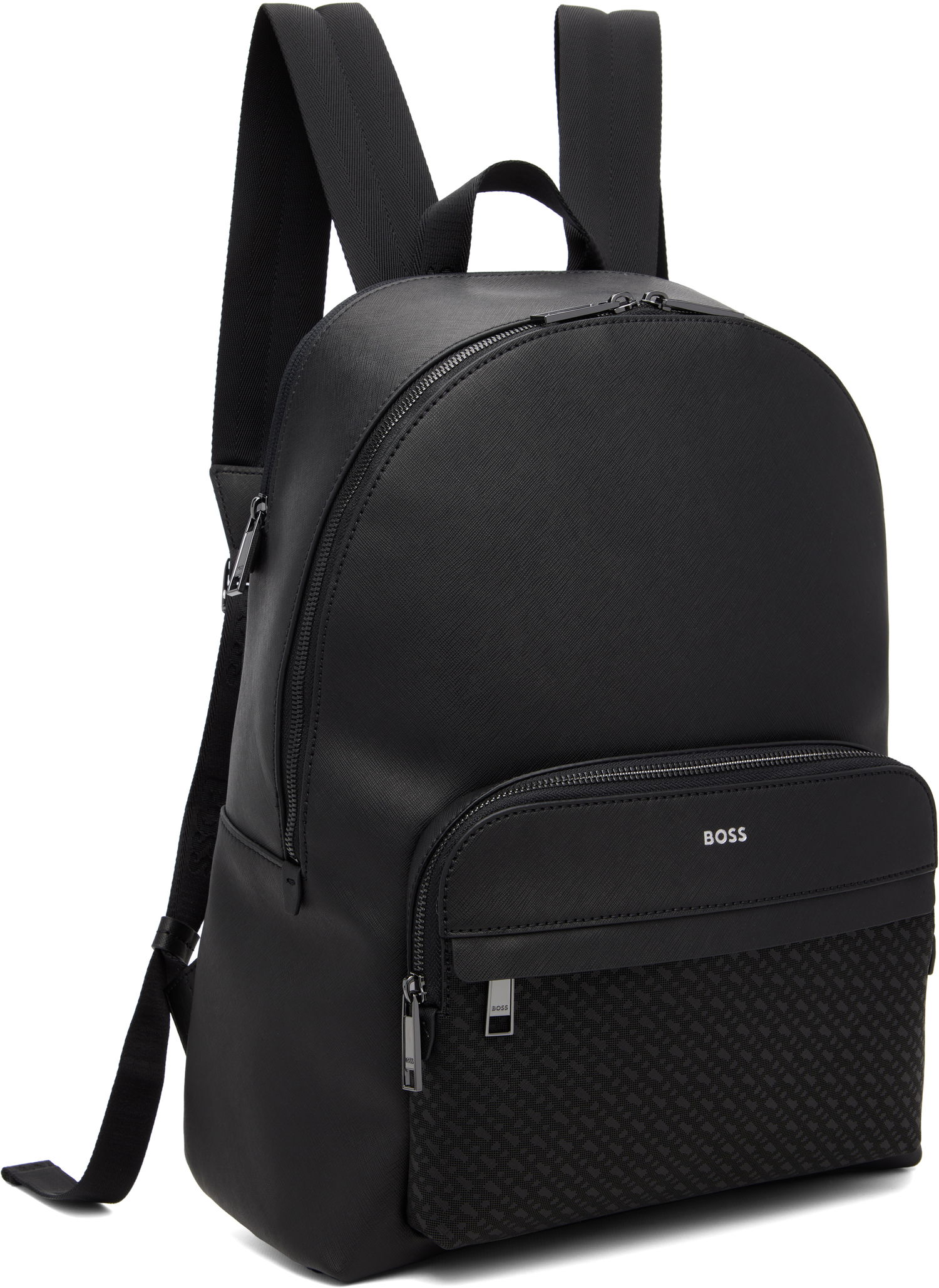 Batoh BOSS Logo Stamp Backpack Čierna | 50548191, 1