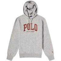 Polo College Logo Hoodie "Dark Vintage Heather"