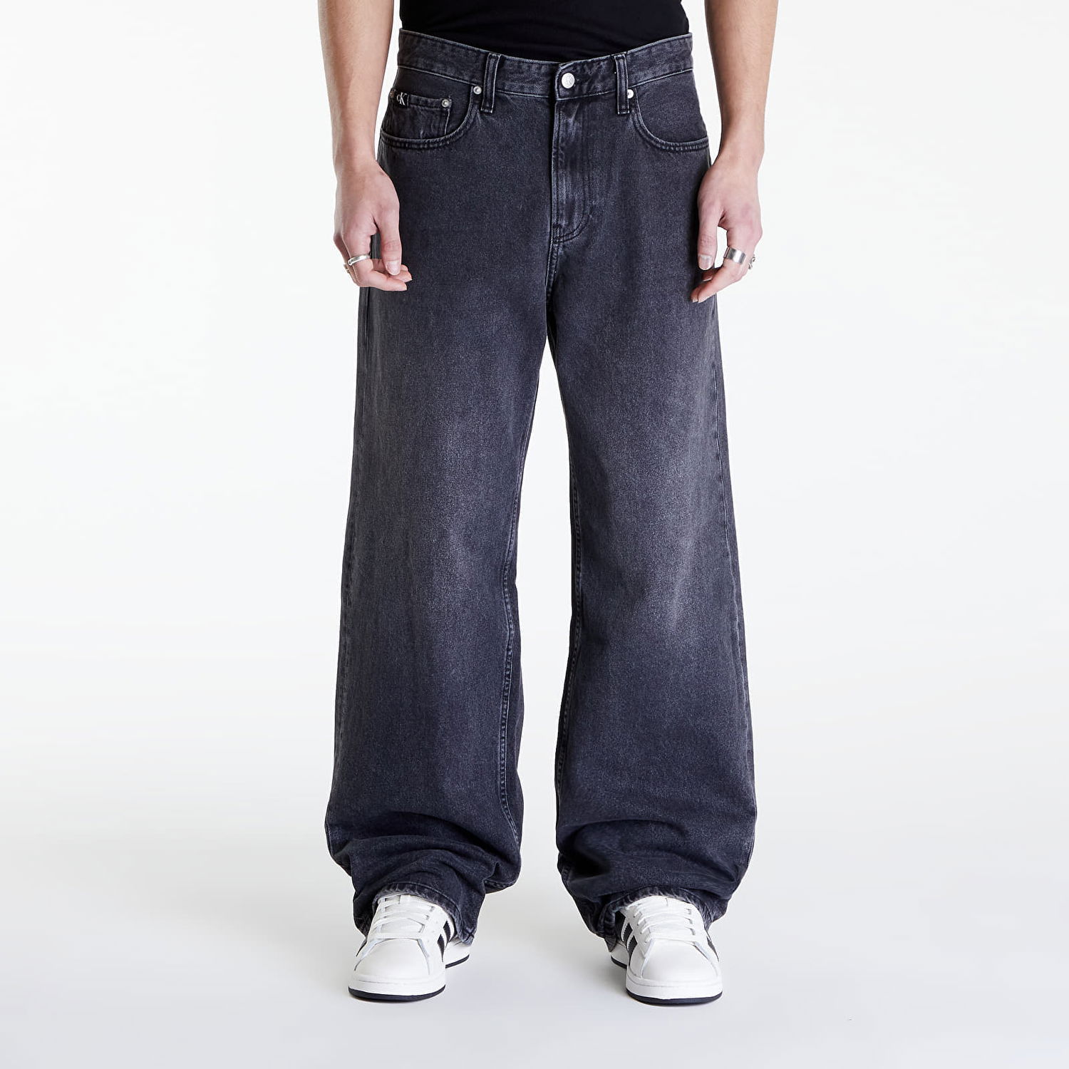 Nohavice a džínsy CALVIN KLEIN džíny Jeans 90'S Loose Jeans Čierna | J30J324824 1BY, 0