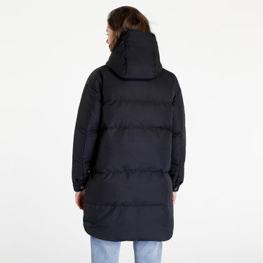 Prešívaná bunda Converse W Premium Long Down Jacket Čierna | 10023725-A03, 3