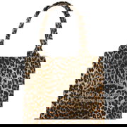 Leopard Print Easy Shopper Tote Bag