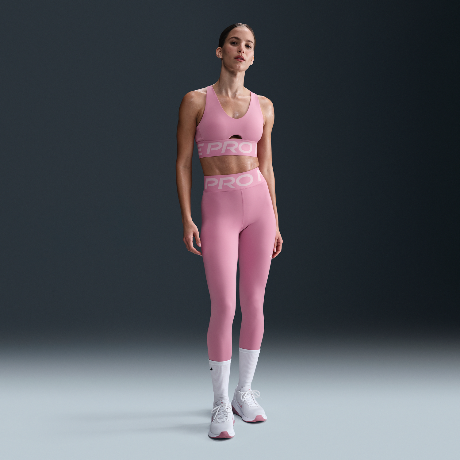Súprava Nike Pro Sculpt High-Waisted Leggings Ružová | FV7382-699, 0