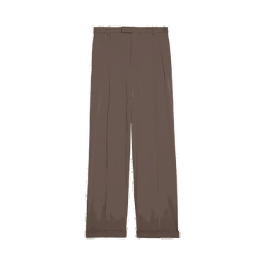 Nohavice Gucci Wool Pants Hnedá | 690474 ZAJSI 2109, 0