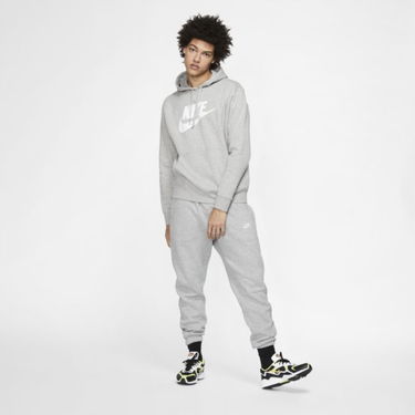 Mikina Nike Sportswear Club Fleece Hoodie Šedá | BV2973-063, 3